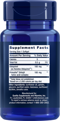 Super Ubiquinol CoQ10 with Enhanced Mitochondrial Support™